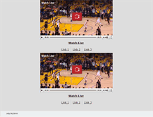 Tablet Screenshot of liveball.tv
